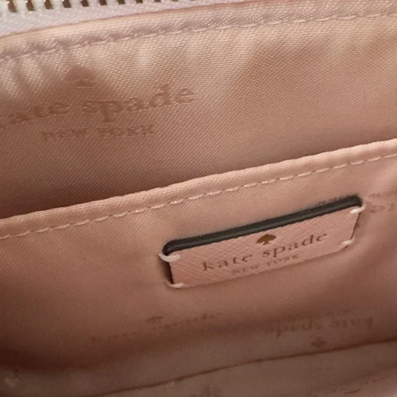 NWOT, Kate Spade Pink Crossbody Bag with thin wallet/card holder - Picture 3 of 9